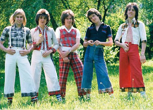 The Bay City Rollers rode the slacksjacking wave of the 70s.